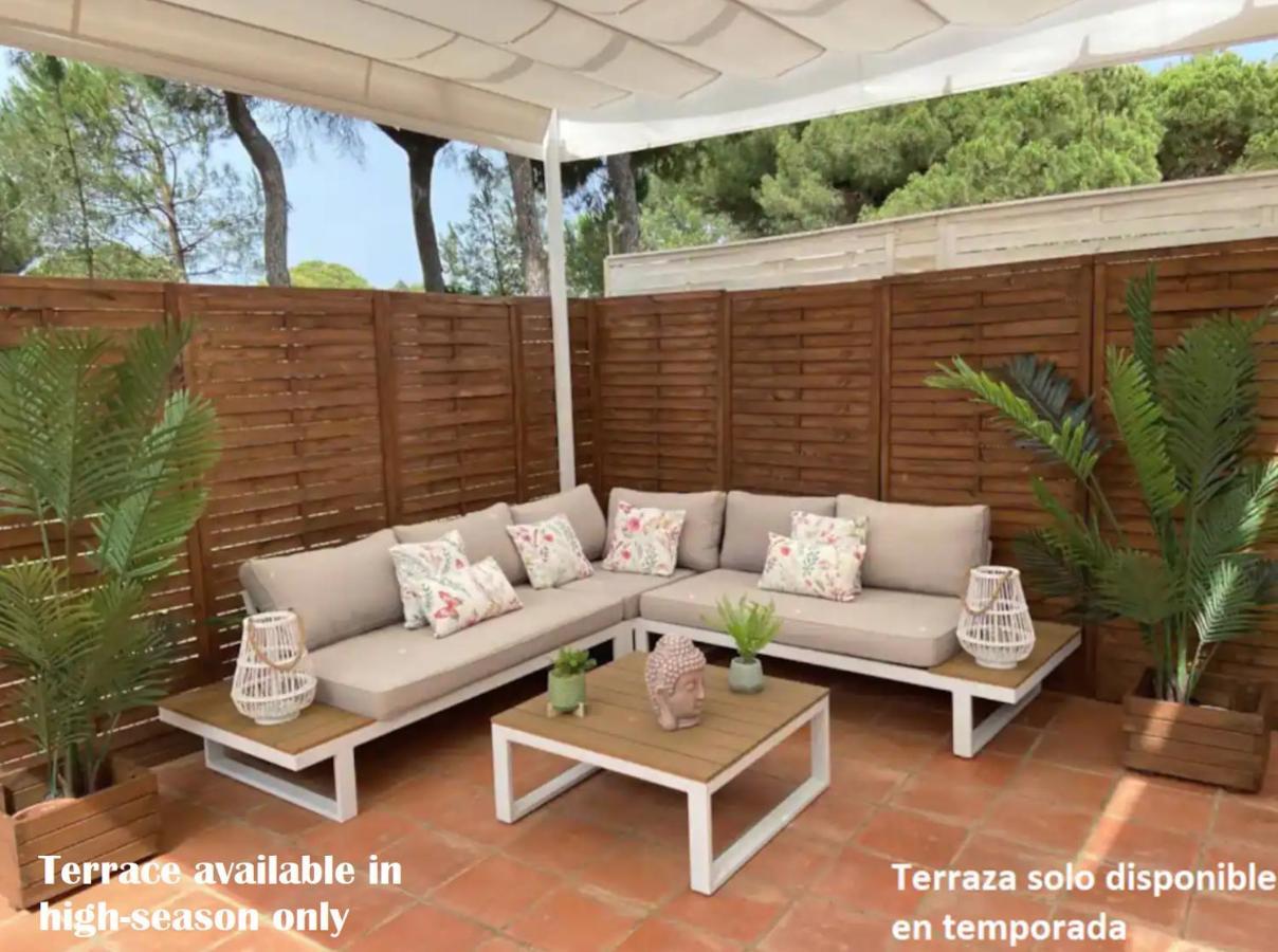 Casa De Lujo En La Playa Frente Al Campo De Golf Villa El Portil Eksteriør bilde